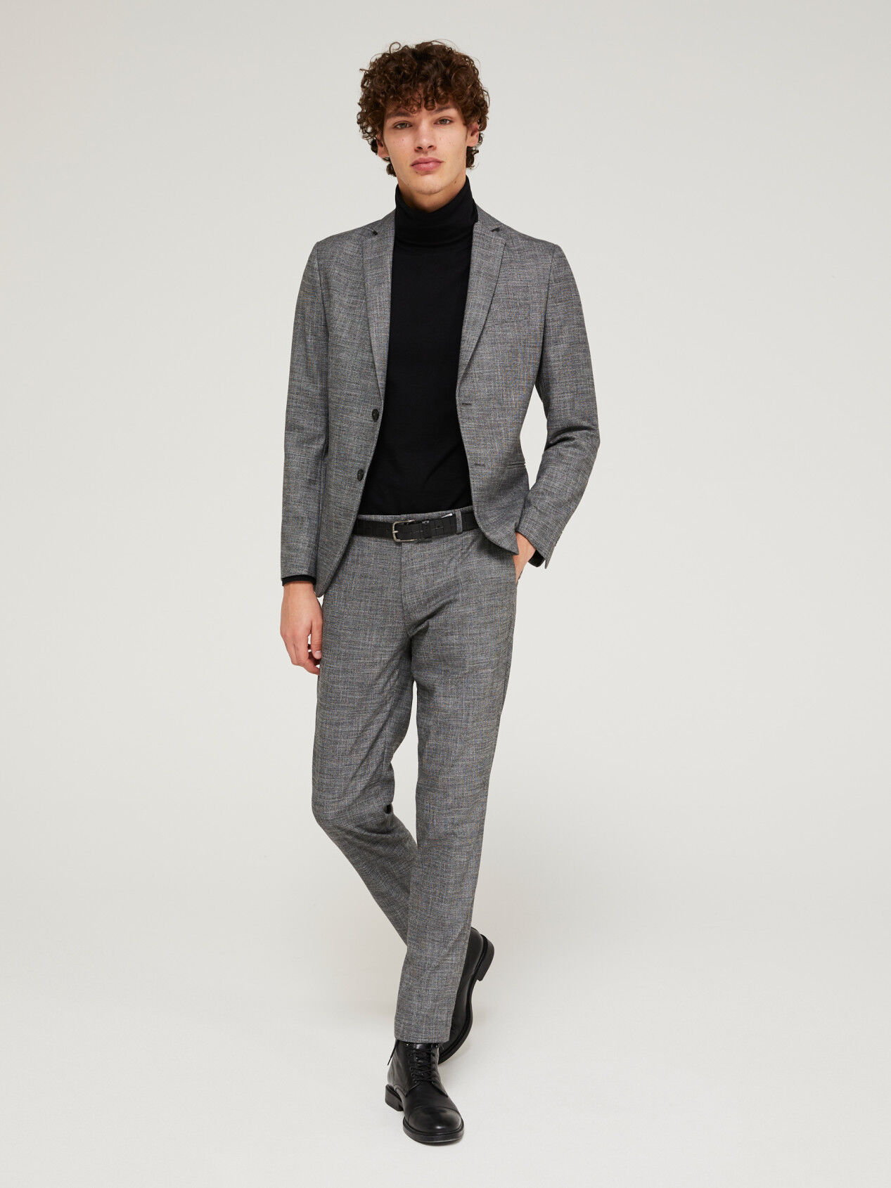 Blazer with full neck t shirt Clearance