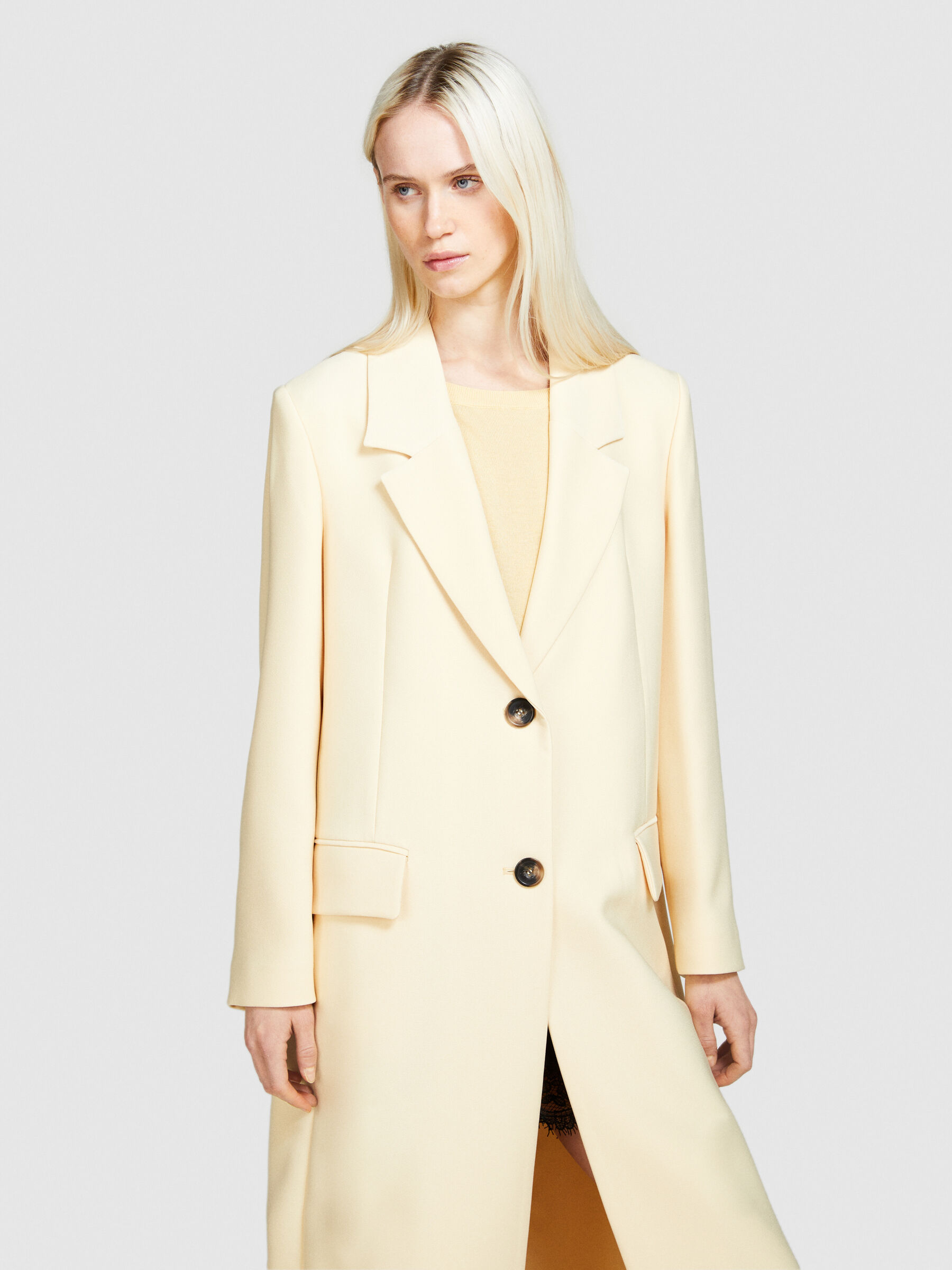 Cream duster coat discount