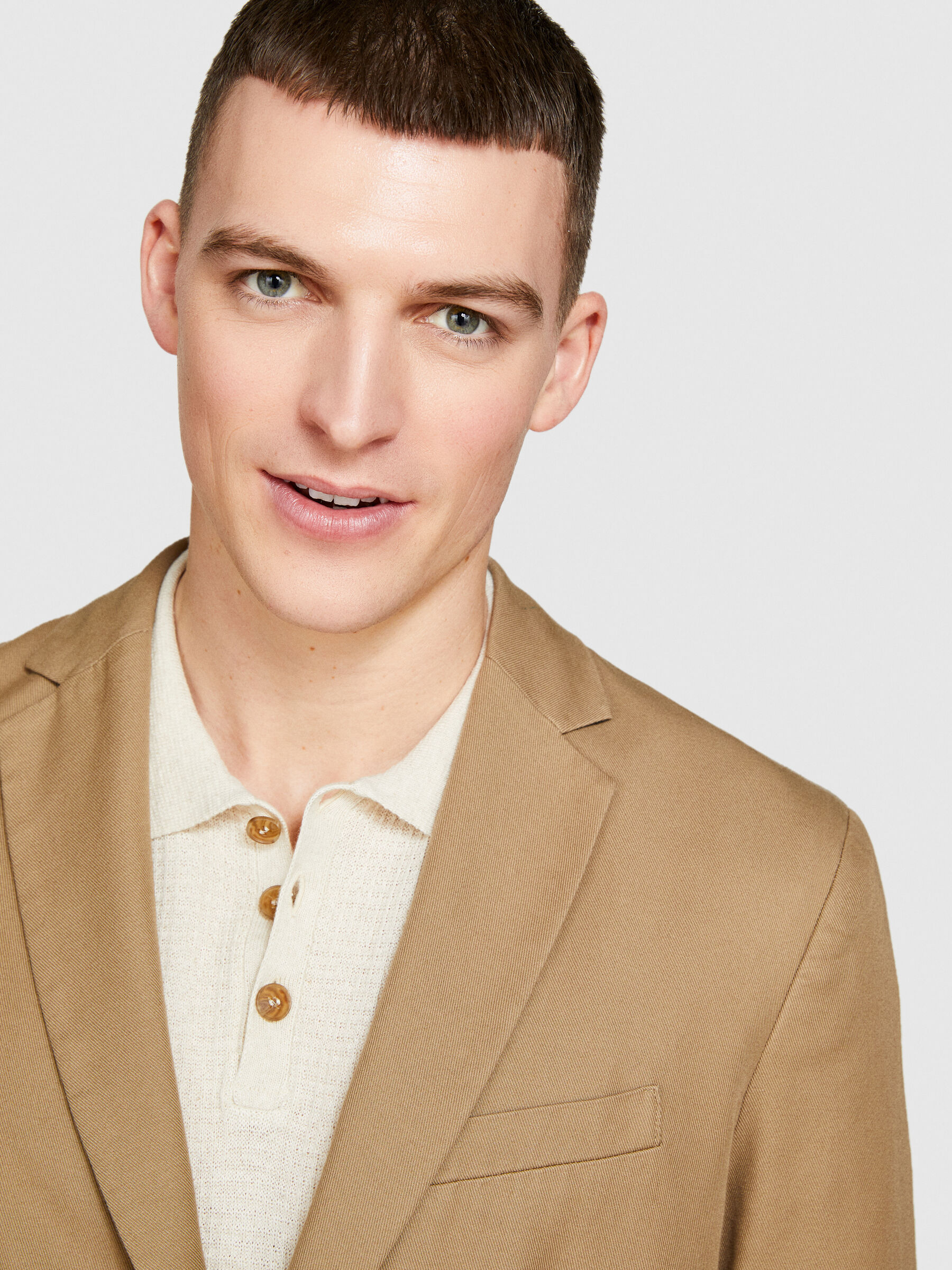 【関税&送料込】Mm Studio Camel Wool Blend Nice Blazer Single-Breasted Wool Blazer - Camel - & Other Stories