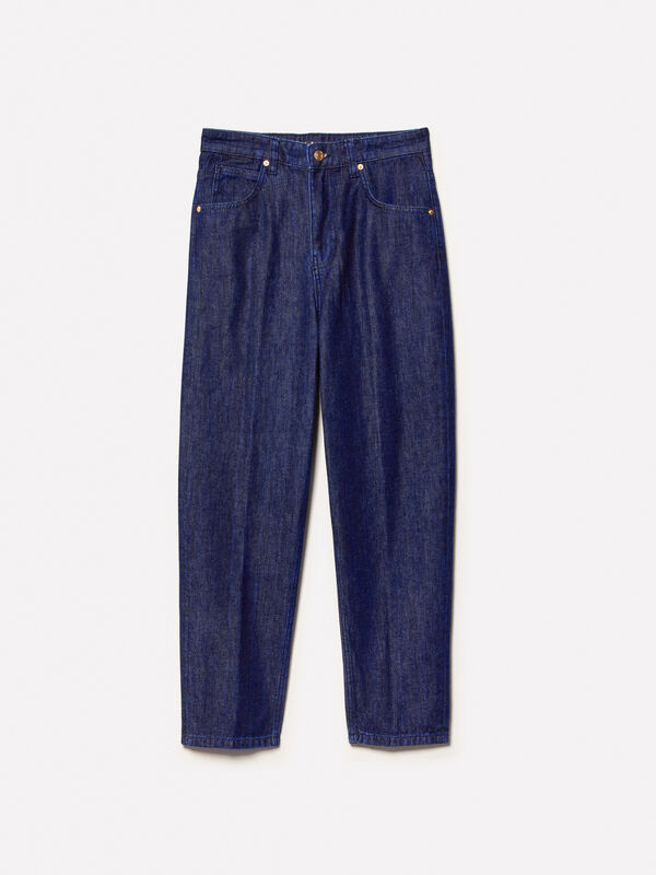 Blue mom fit jeans - women's mom fit & boyfriend jeans | Sisley