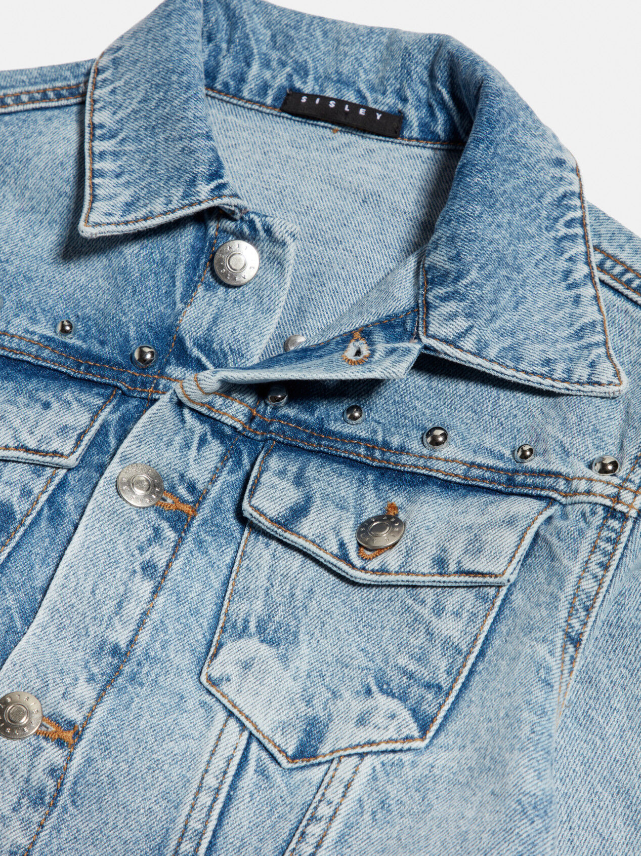 Sisley 2025 jean jacket