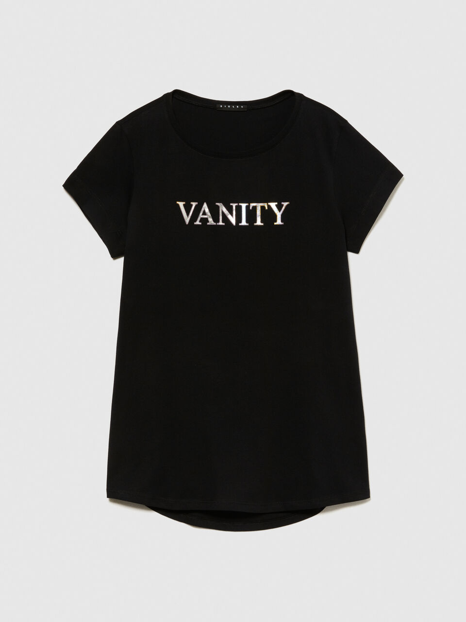 T-shirt with glossy print Women image number null