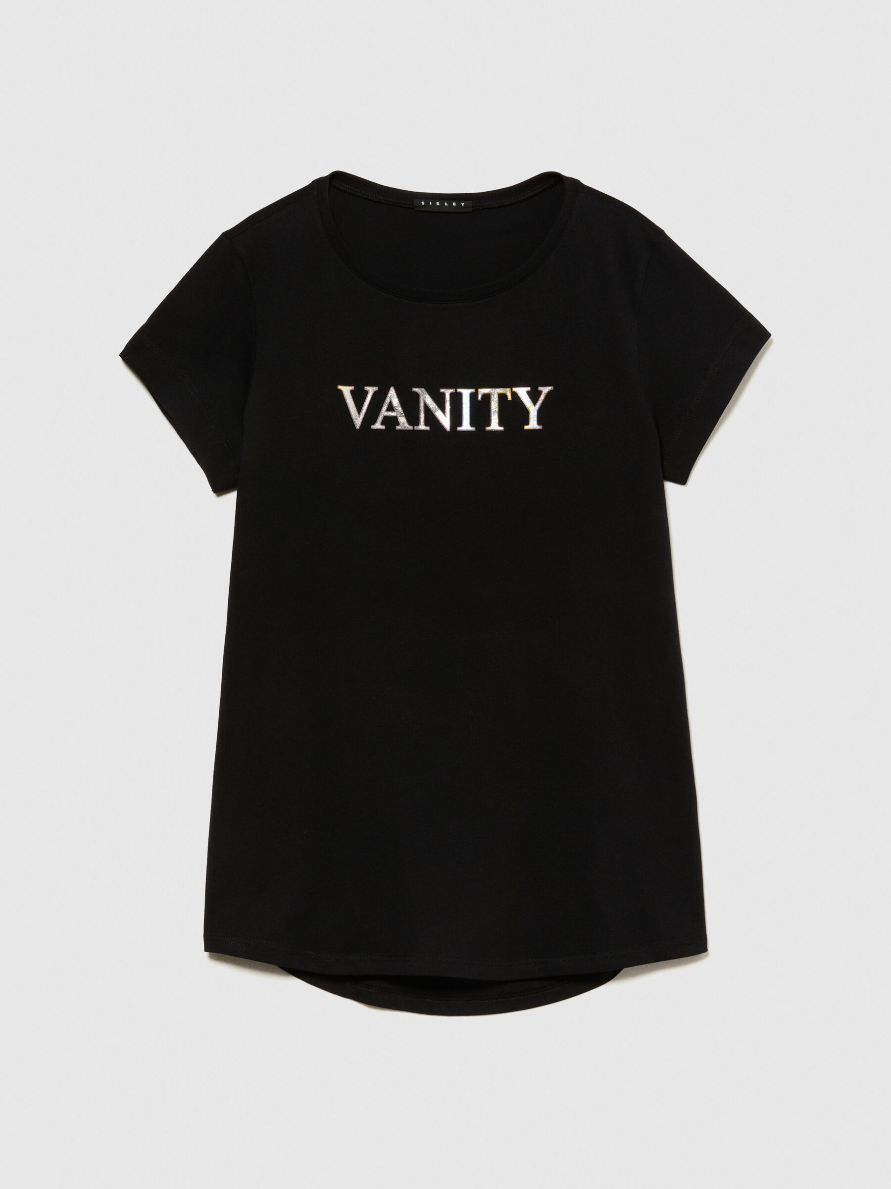 T-shirt with glossy print Women image number null