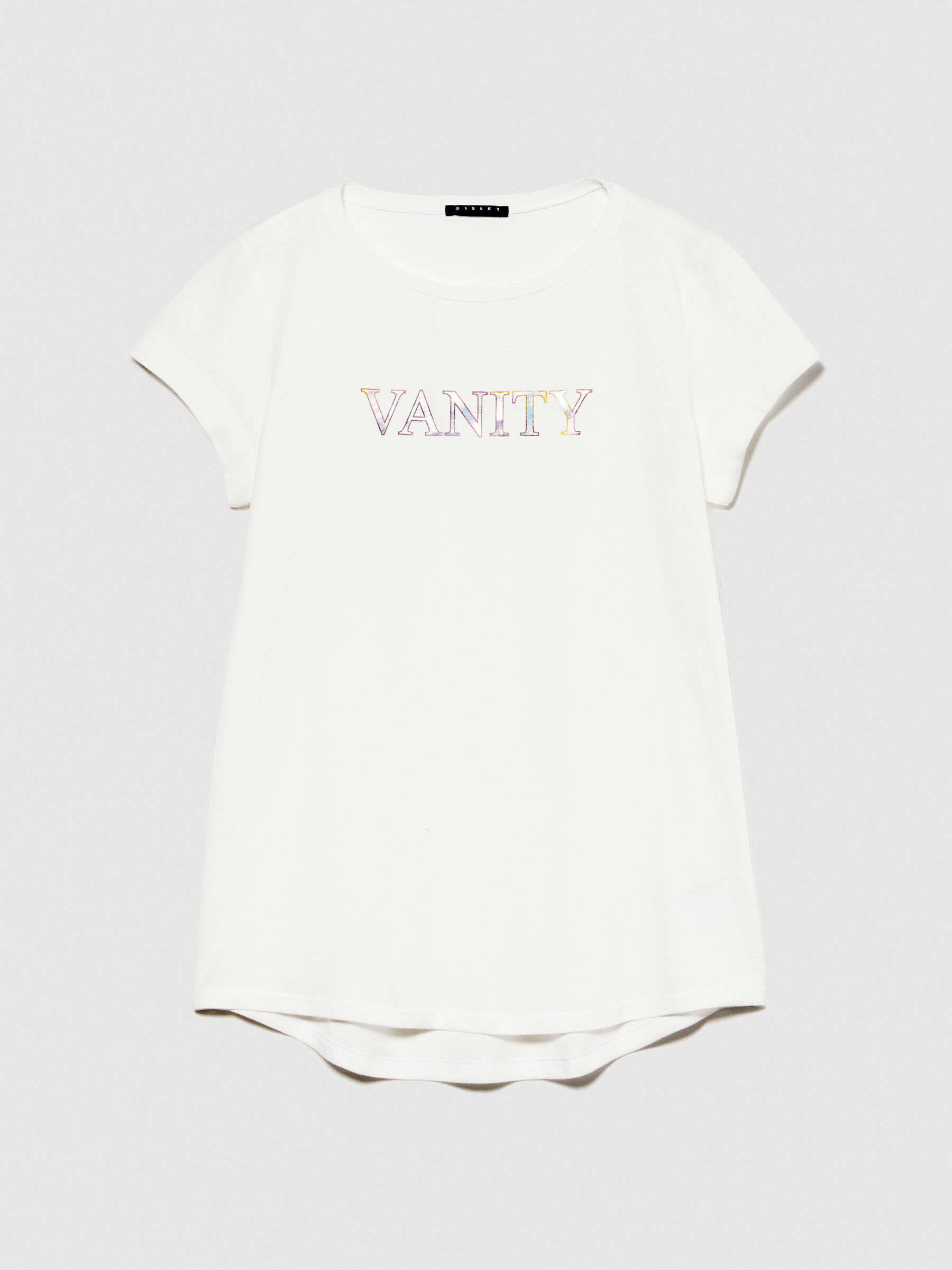 T-shirt with glossy print Women image number null