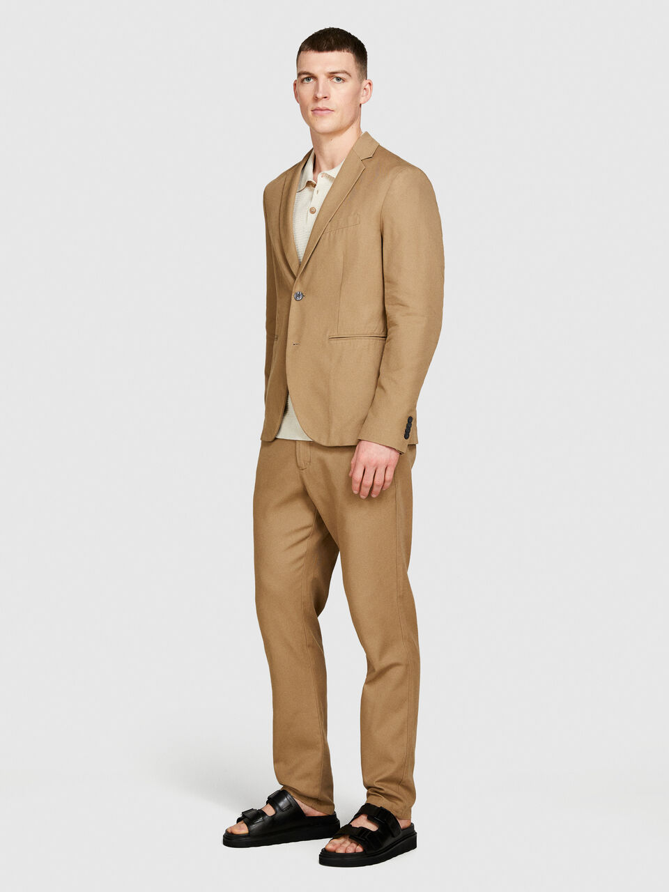 Slim comfort fit blazer Men image number null