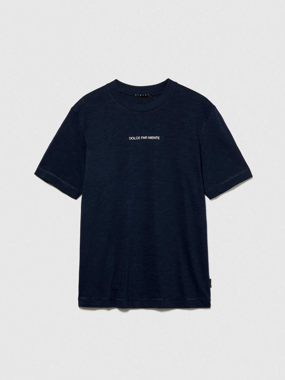 T-shirt with print in organic cotton Men image number null