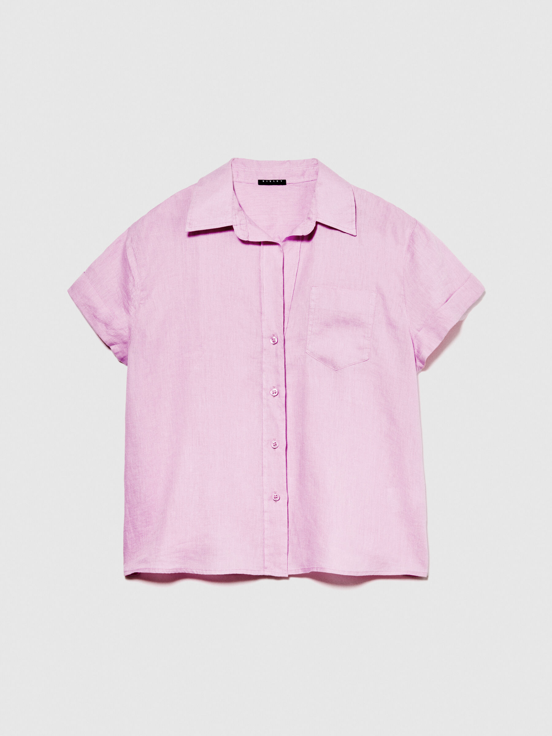 シルッキコクーンシャツ -SILKKI LINEN- Soft pink | SILKKI shop