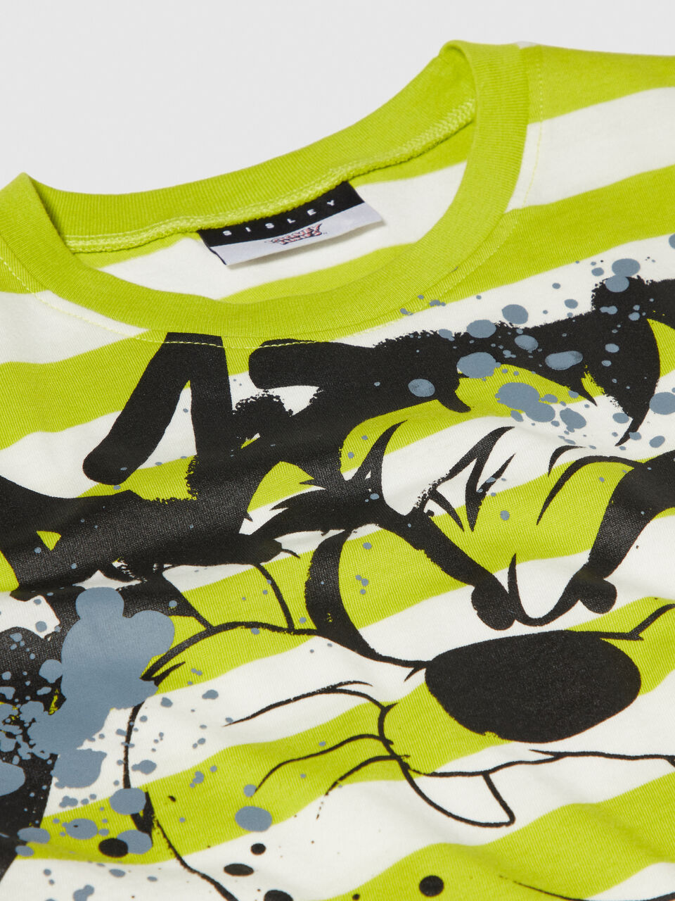 Striped t-shirt with ©Looney Tunes print Junior Boy image number null