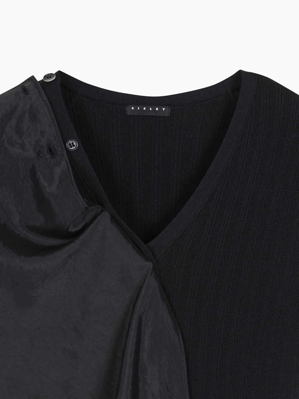 SLEEVELESS SWEATER Women image number null