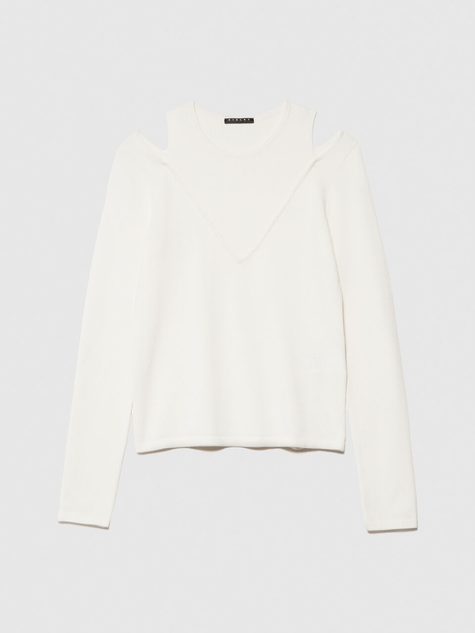 Sweater with porthole Women image number null