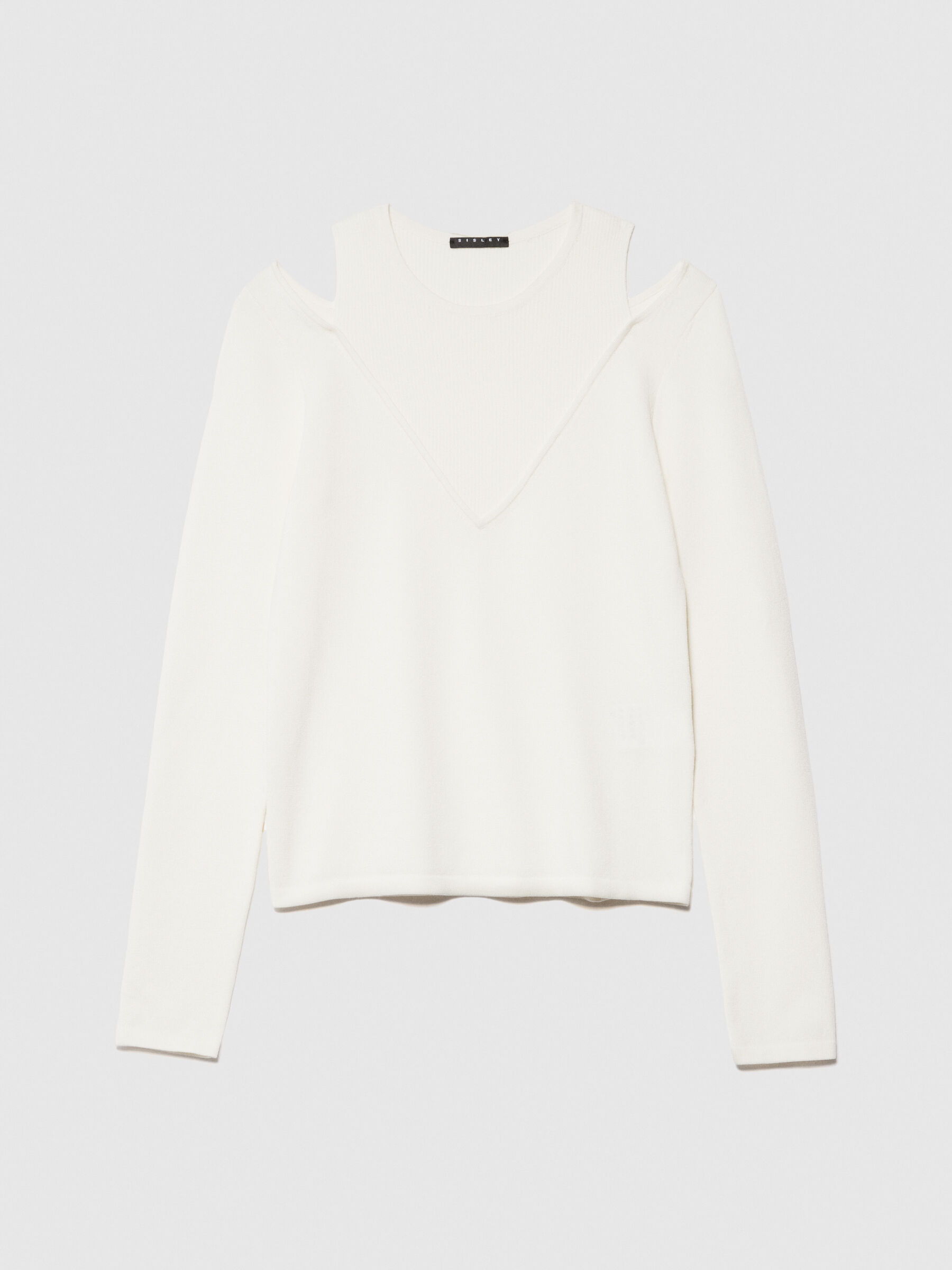 Sweater with porthole Women image number null