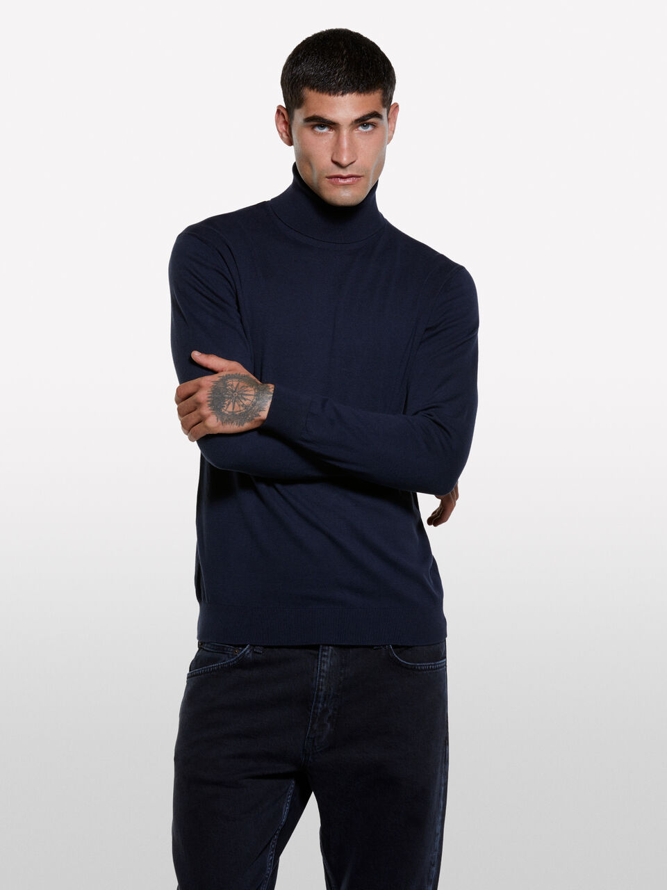 TURTLE NECK SW. L/S Men image number null