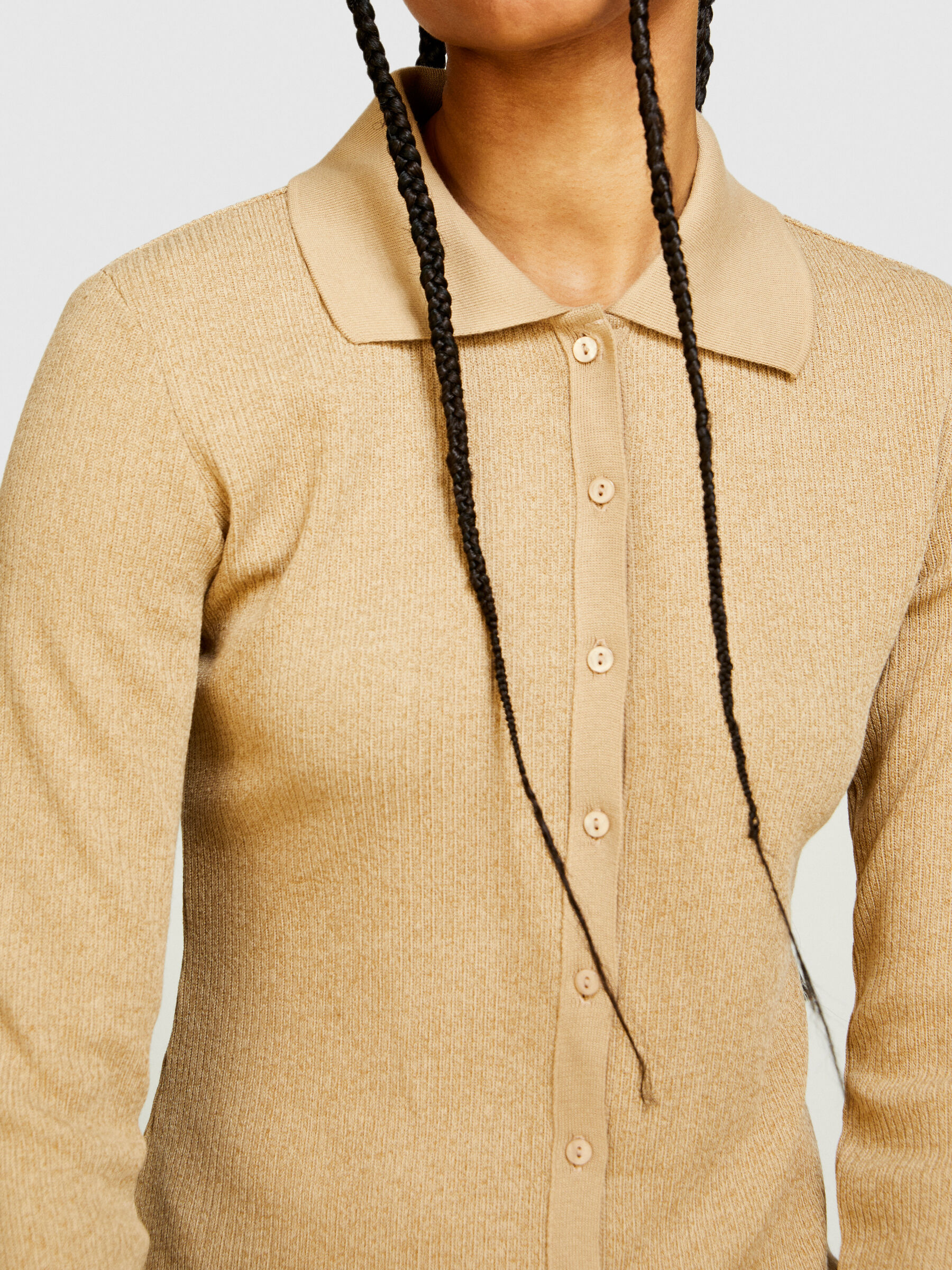 Ribbed shirt Women image number null