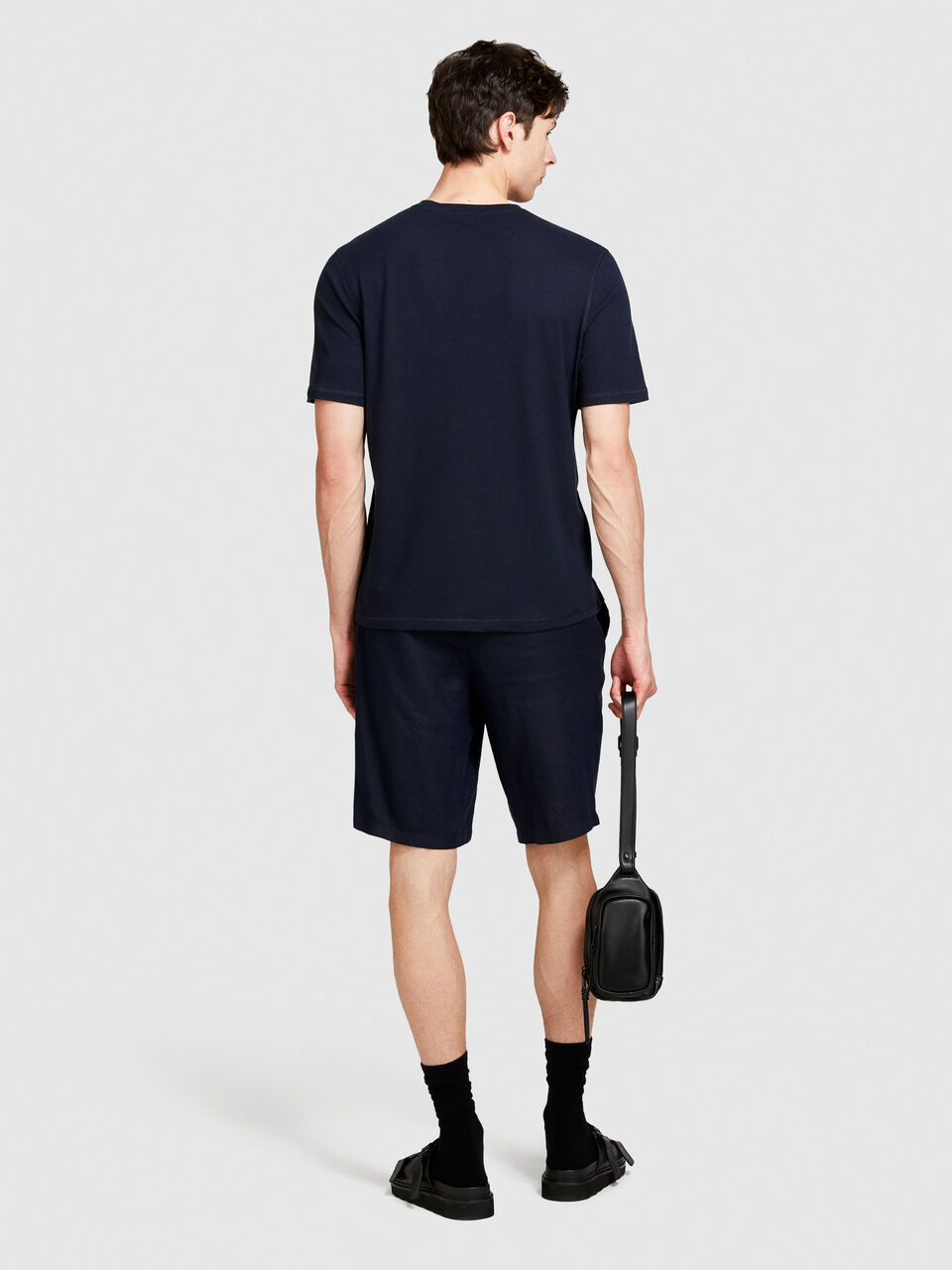 Crew neck t-shirt Men image number null