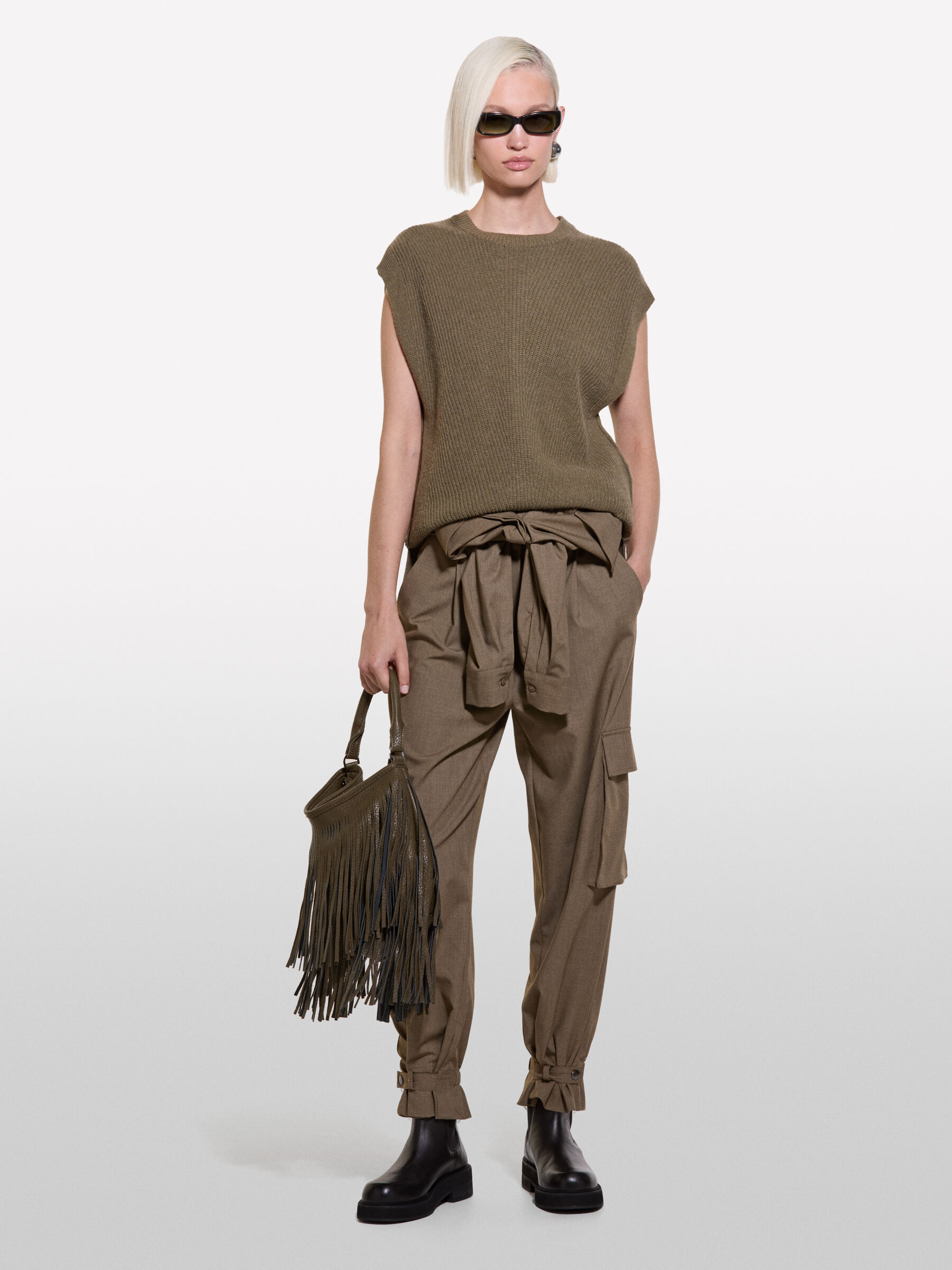 TURTLE NECK SWEATER Women image number null