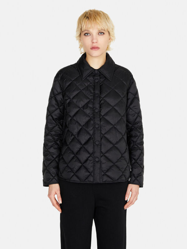 Quilted shirt-jacket Women
