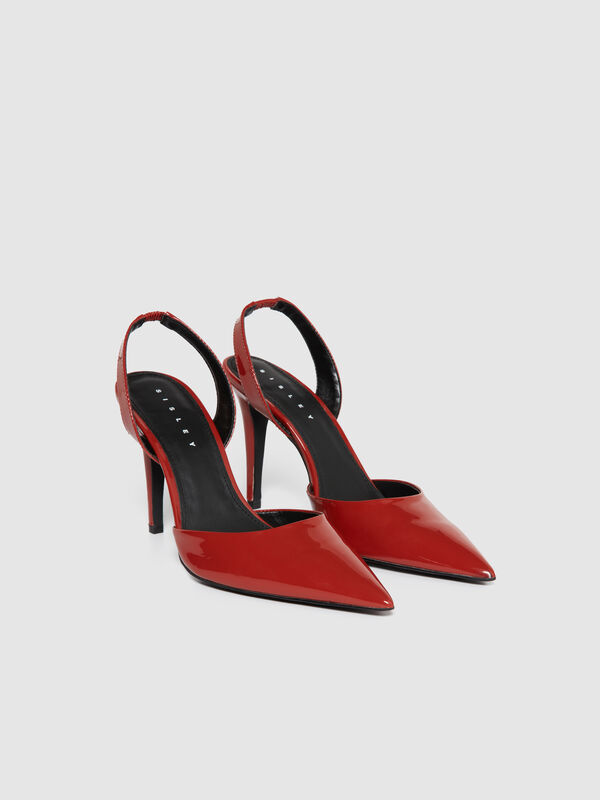 Patent slingbacks - women's heels | Sisley