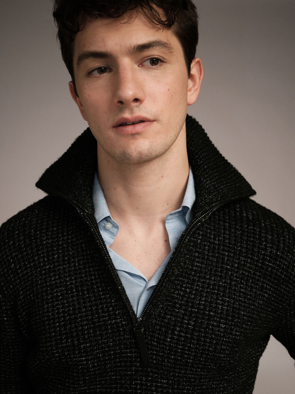 ROUND NECK SWEATL/S Men image number null