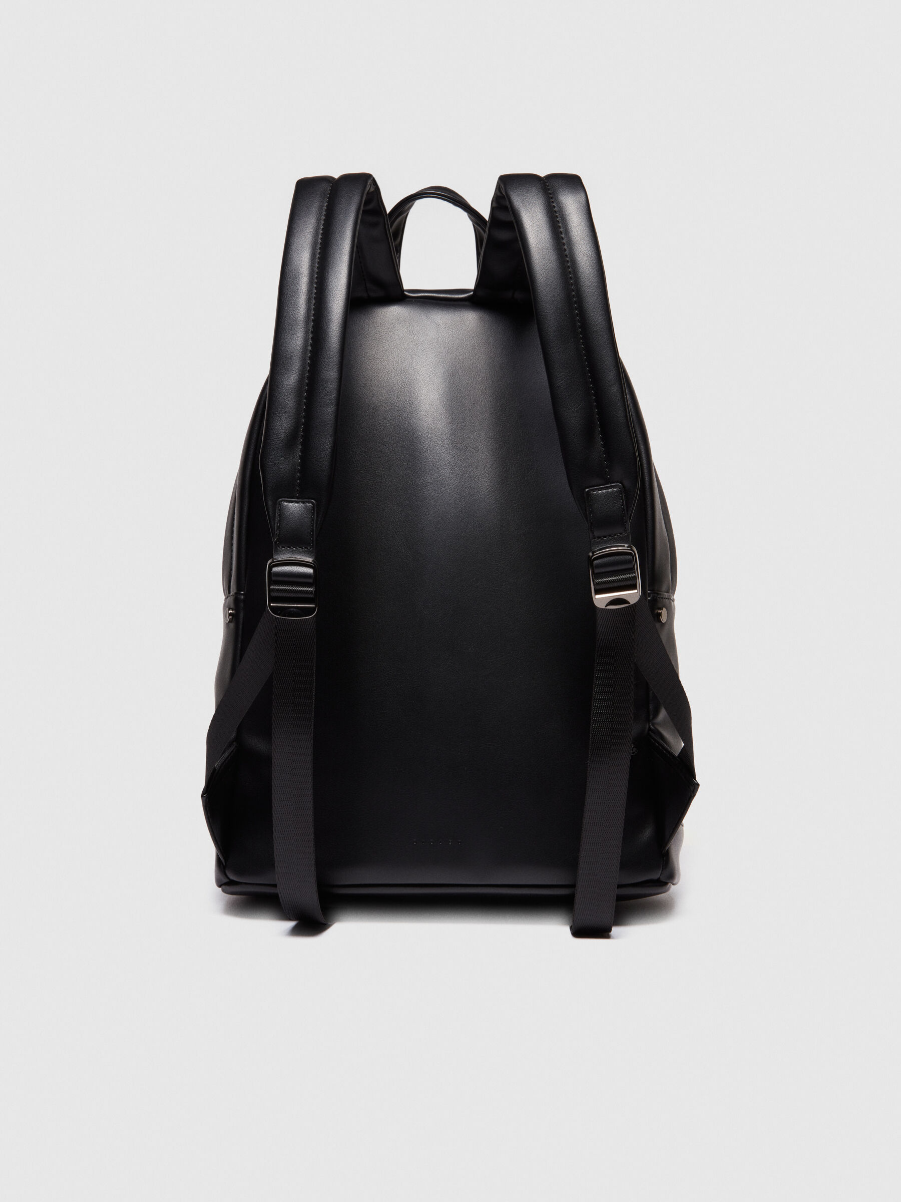 Solid colored rucksack Men image number null