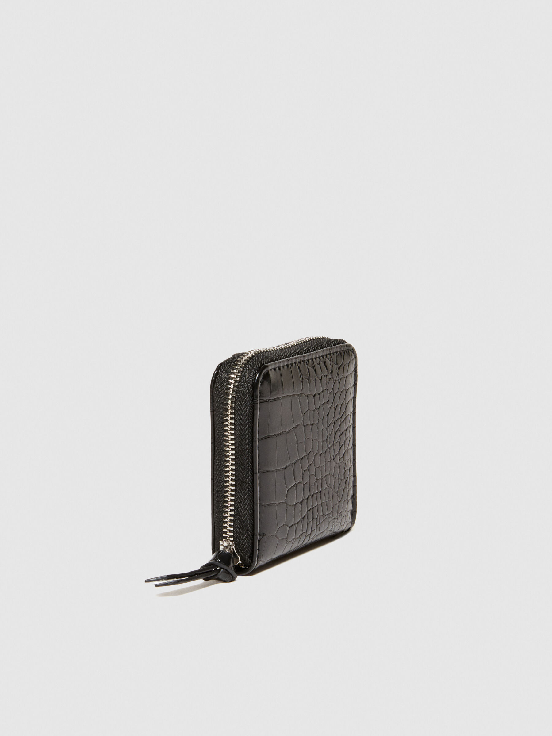 Medium crocodile print wallet Women image number null