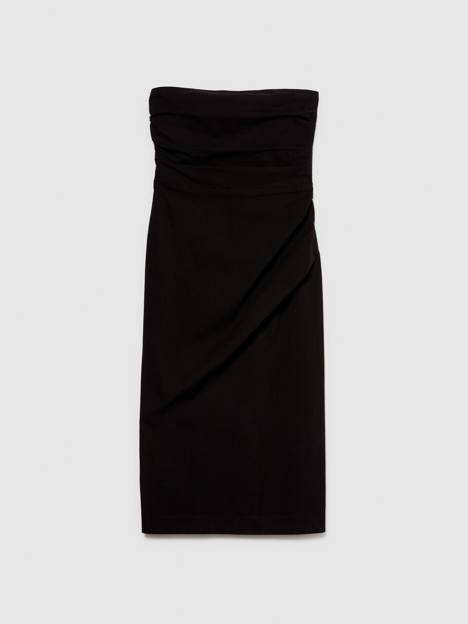 Slim fit dress with rouching Women image number null