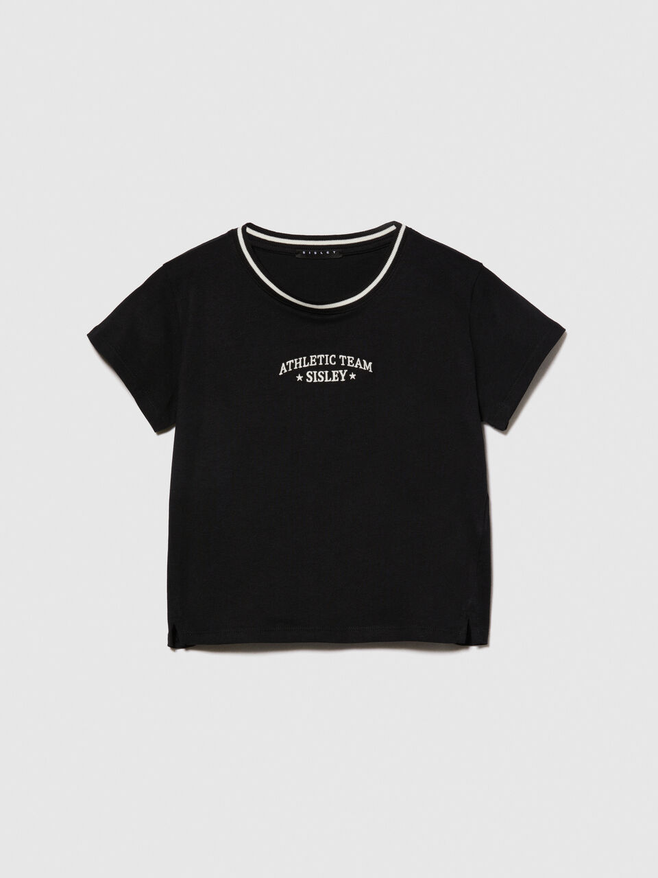 T-shirt with embroidery Junior Girl image number null