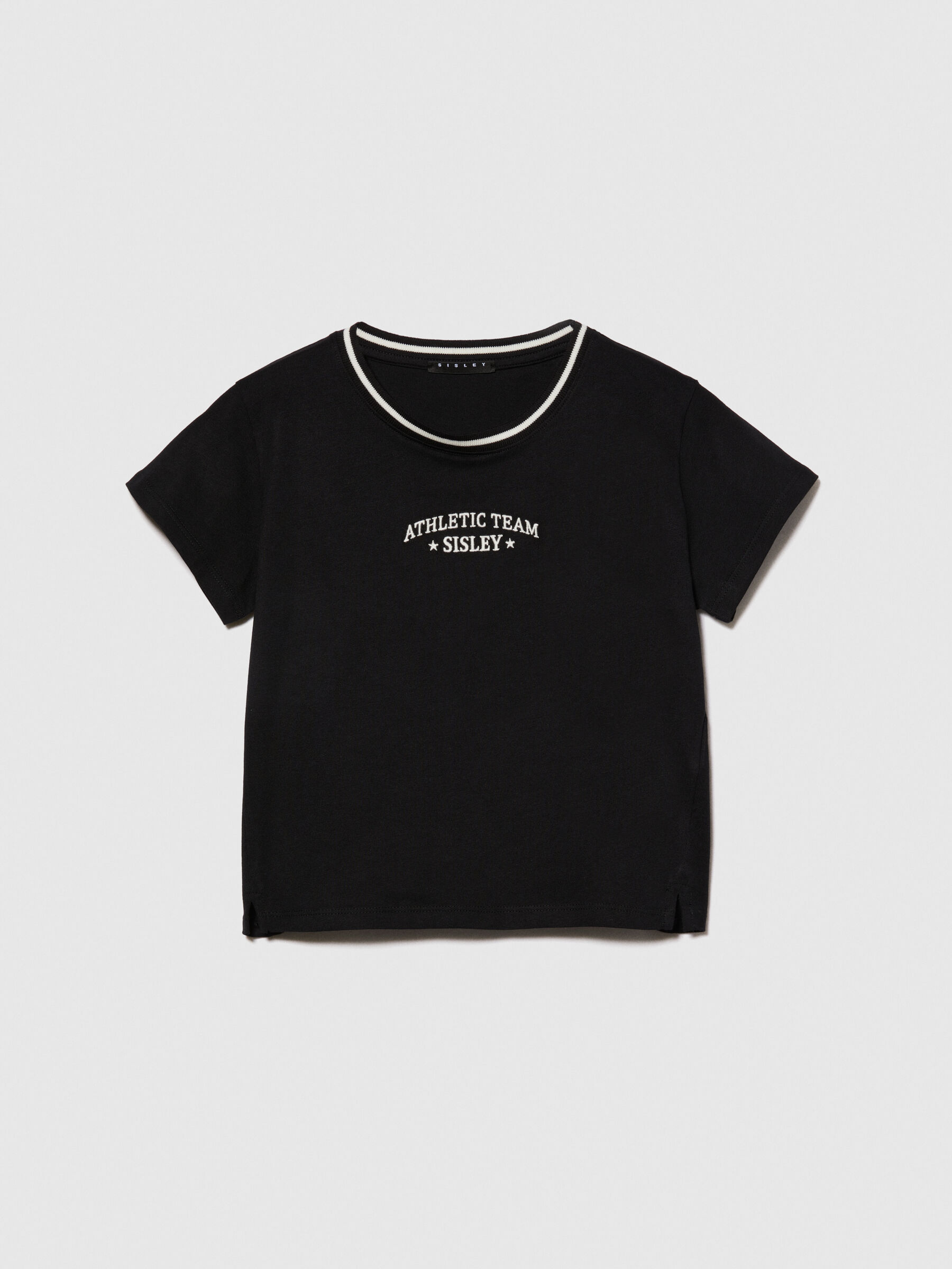 T-shirt with embroidery Junior Girl image number null