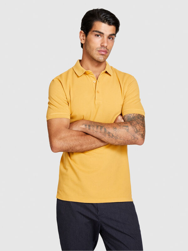 Slim fit polo - men's polos | Sisley