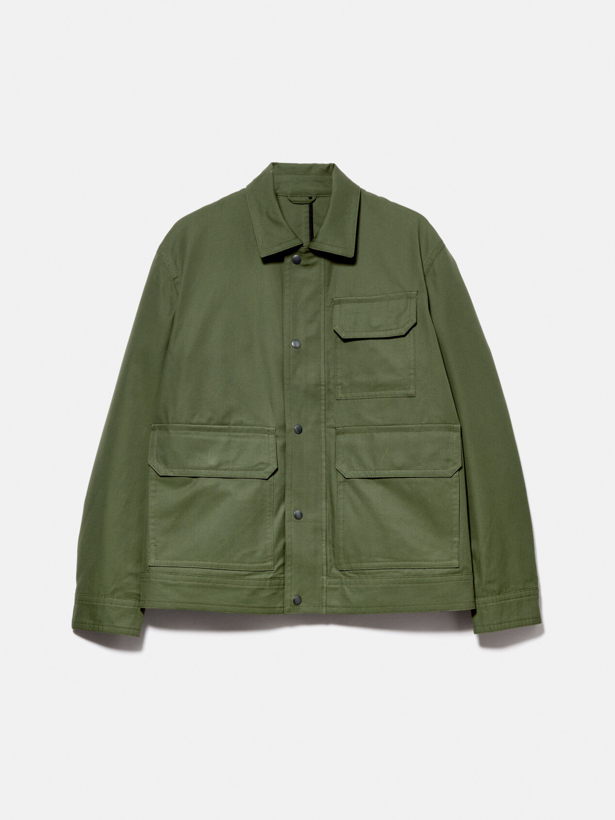 Jacket with pockets, Military Green - Sisley