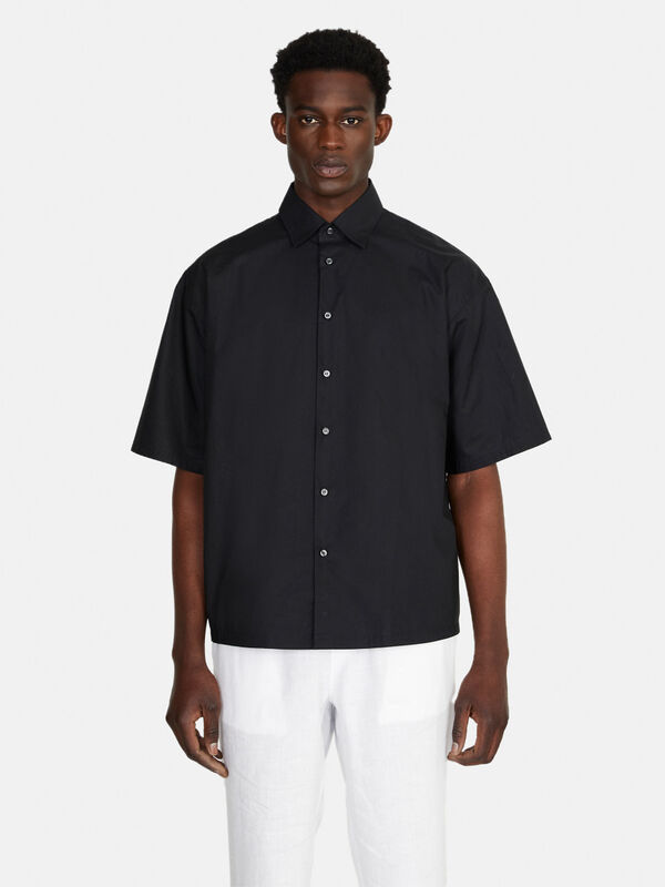 Short sleeve shirt - men's regular fit shirts | Sisley