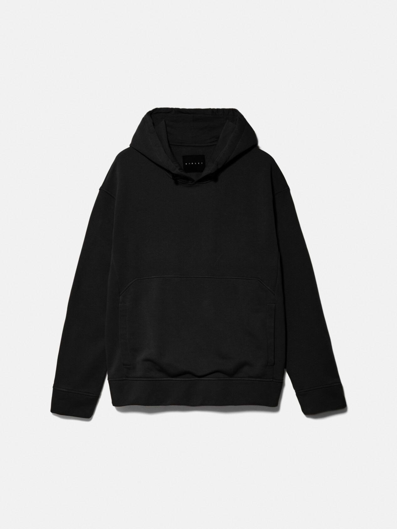 Black plain online hoodie mens