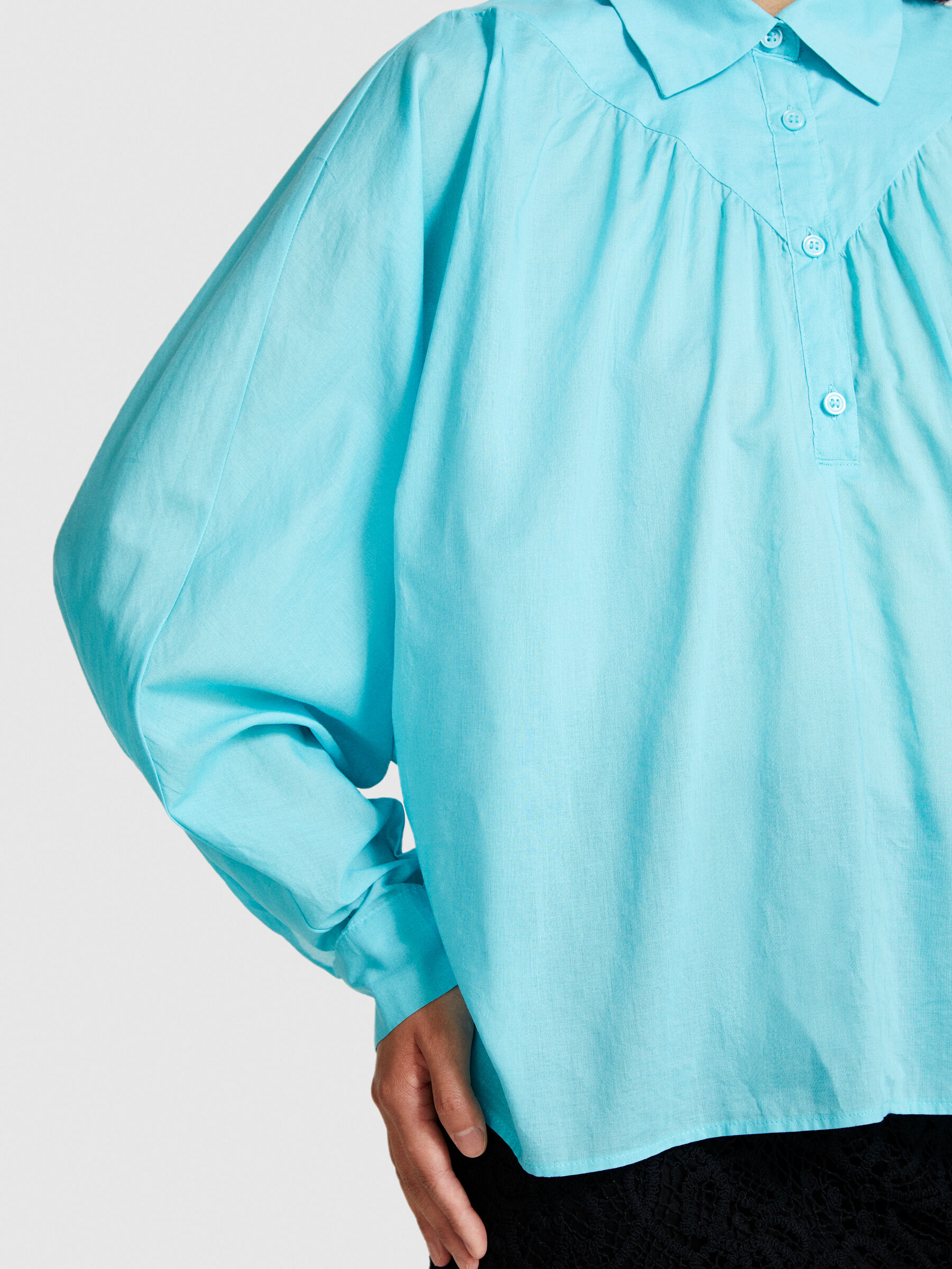 Oversized blouse Women image number null