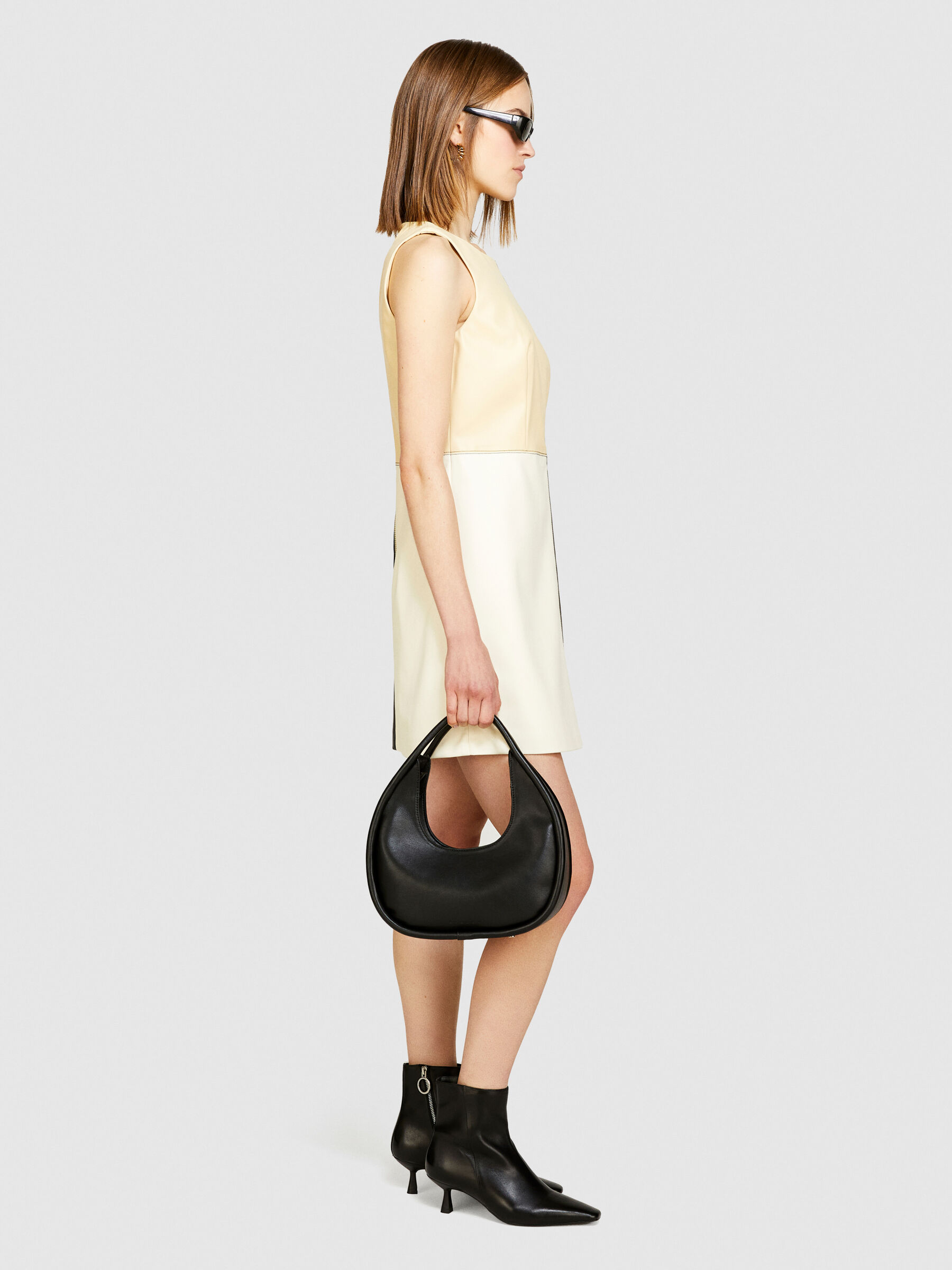 Color block dress, Multi-color - Sisley