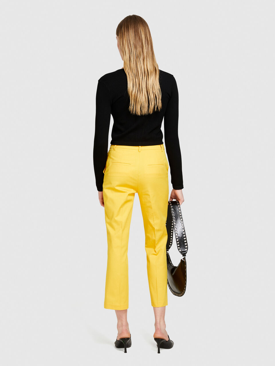 High-waisted trousers Women image number null