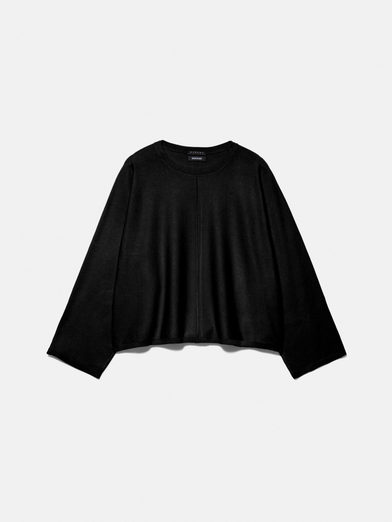 Boxy fit sweater Black Sisley