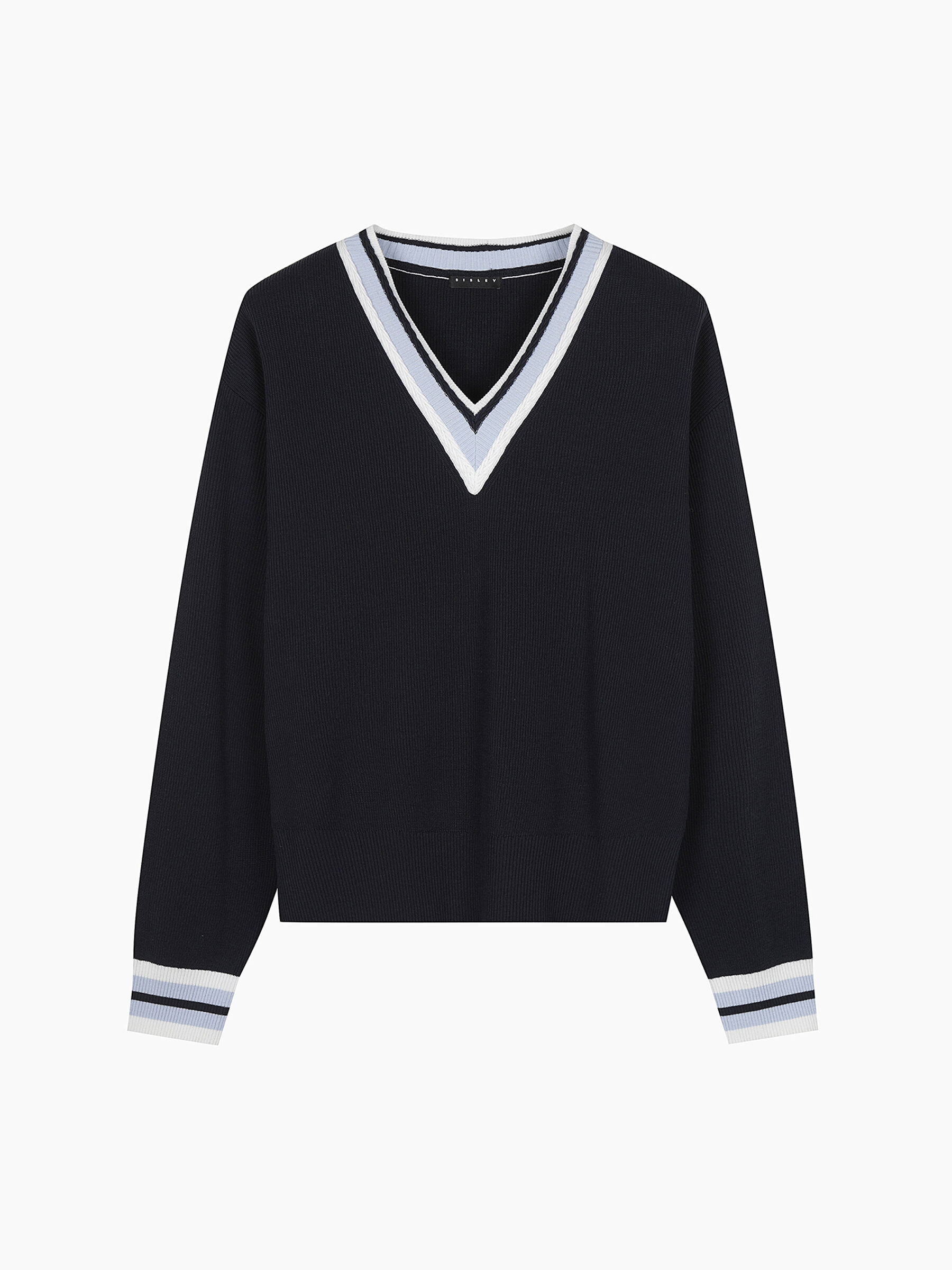 V NECK SWEATER L/S Women image number null
