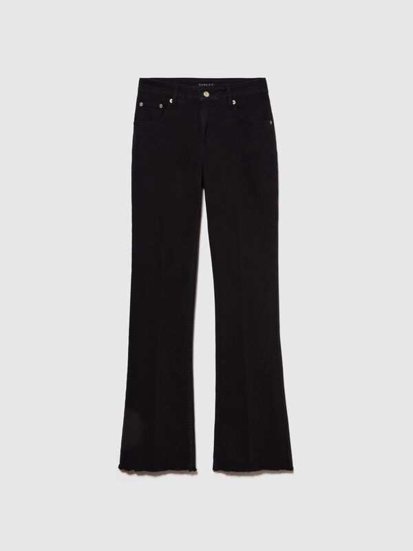 Colored flared fit jeans - women's bootcut & flared jeans | Sisley
