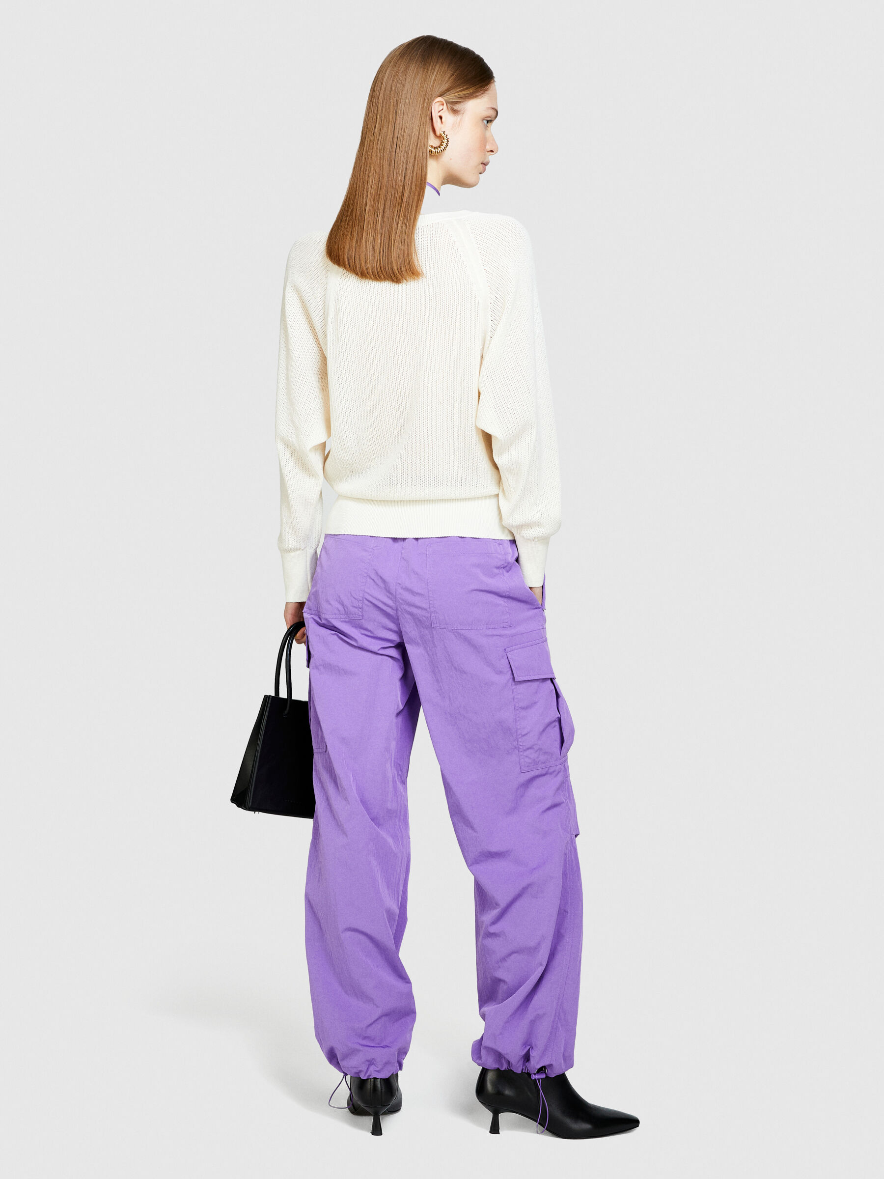 T-shirt with batwing sleeves Women image number null