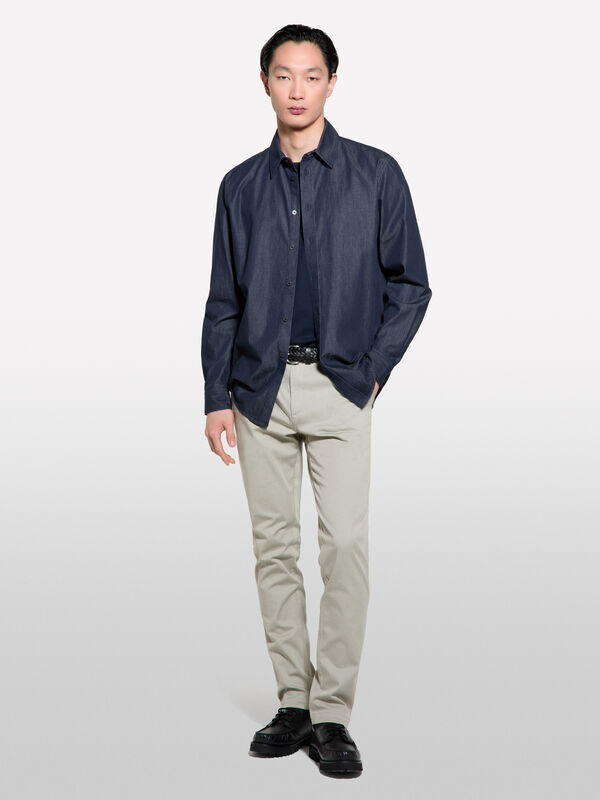 Relaxed fit shirt - men's regular fit shirts | Sisley