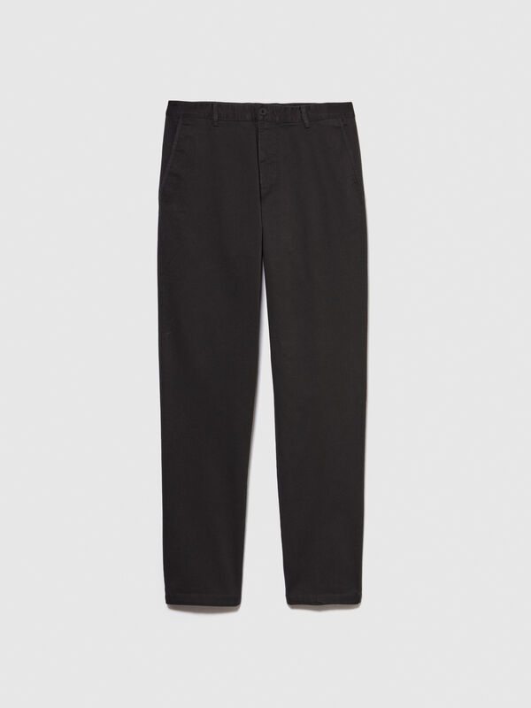 Slim fit chinos - men's chino trousers | Sisley