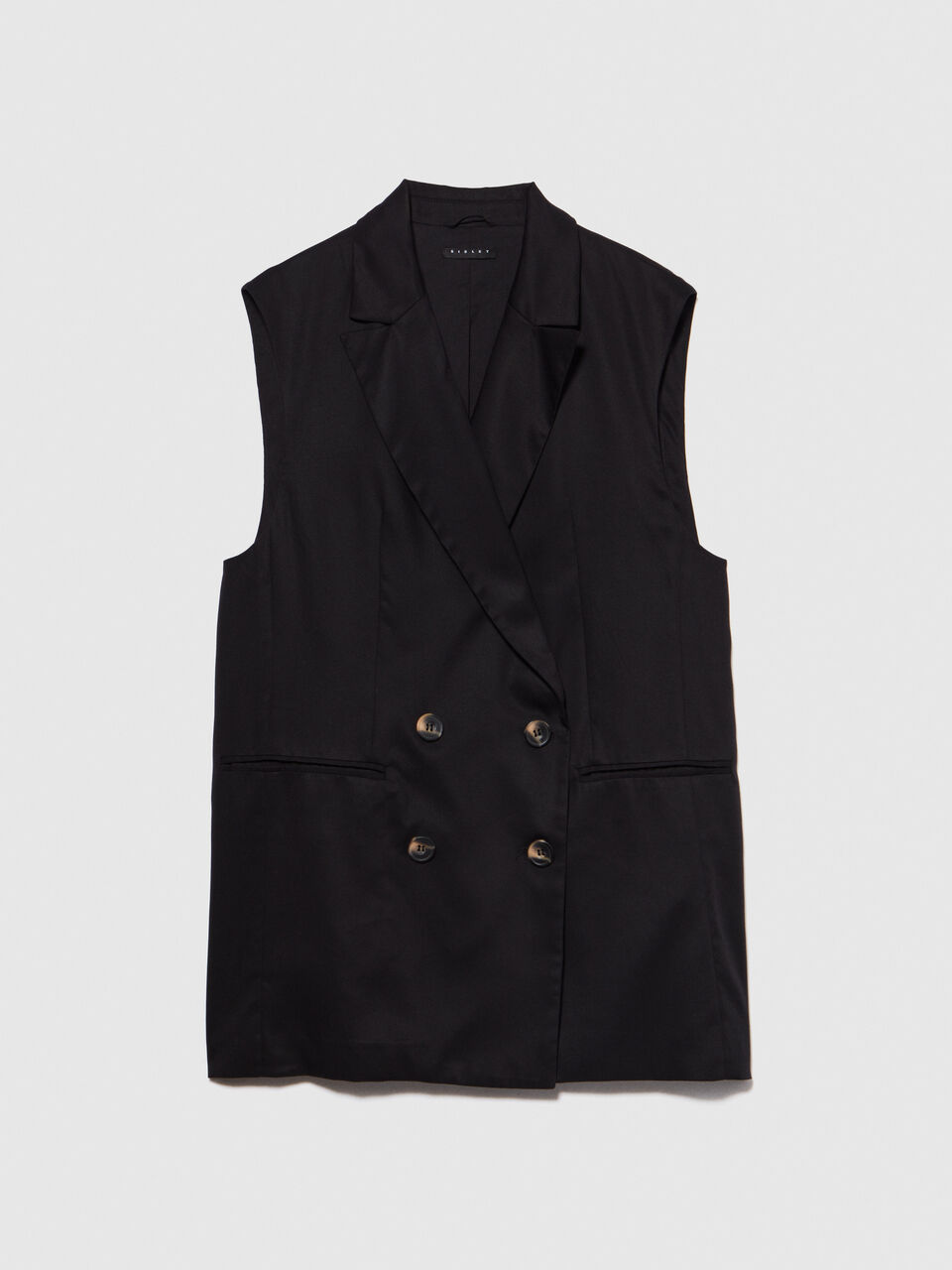 Double-breasted vest Women image number null