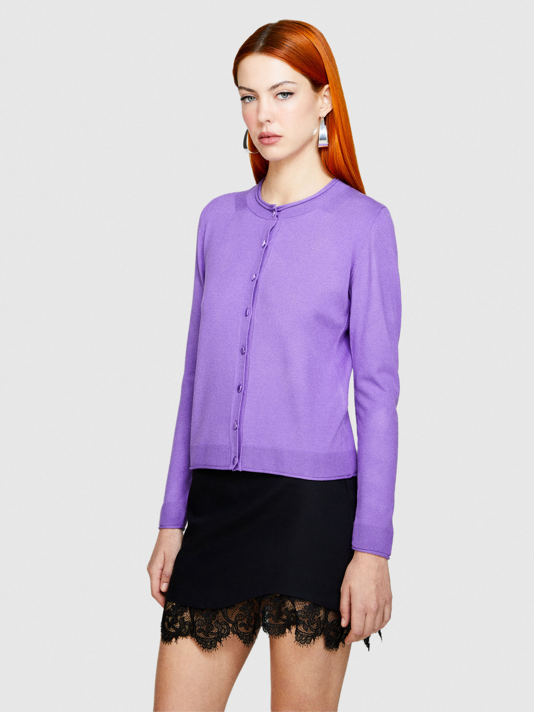 Regular fit cardigan Women image number null