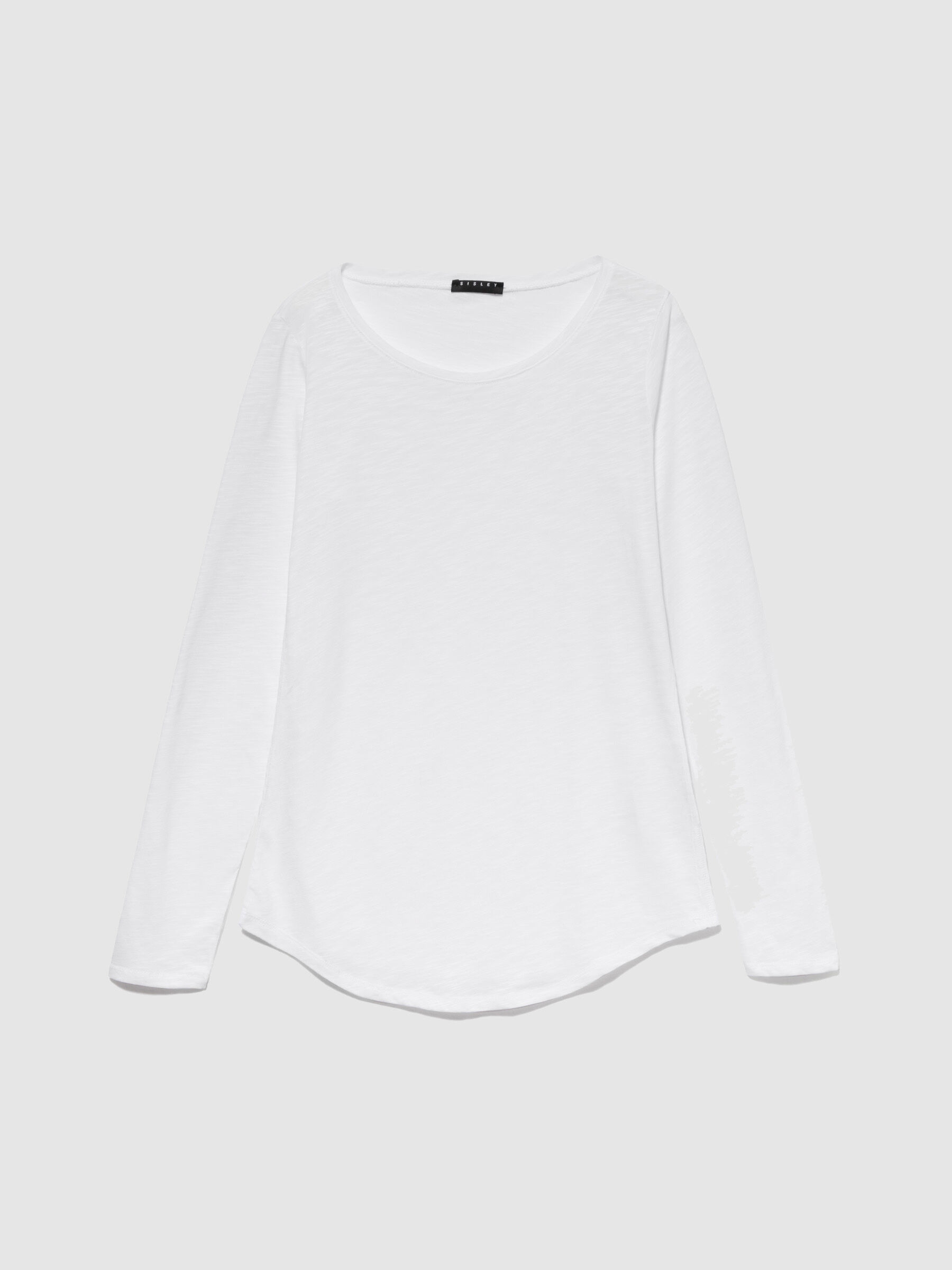 T shirt manica lunga sisley sales