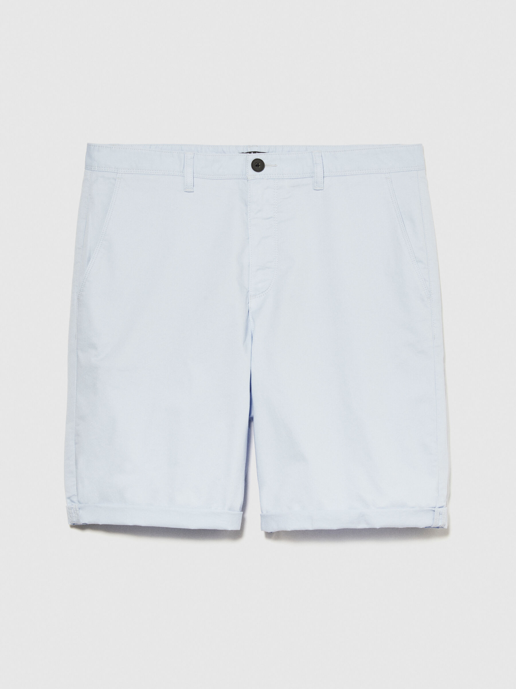 【SCENERITY】Curren Bermuda Pants Organic Stretch Cotton Chino Bermuda Shorts