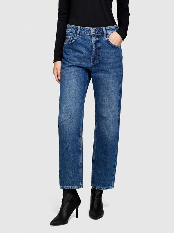 Regular fit Biarritz jeans - women's regular fit jeans | Sisley