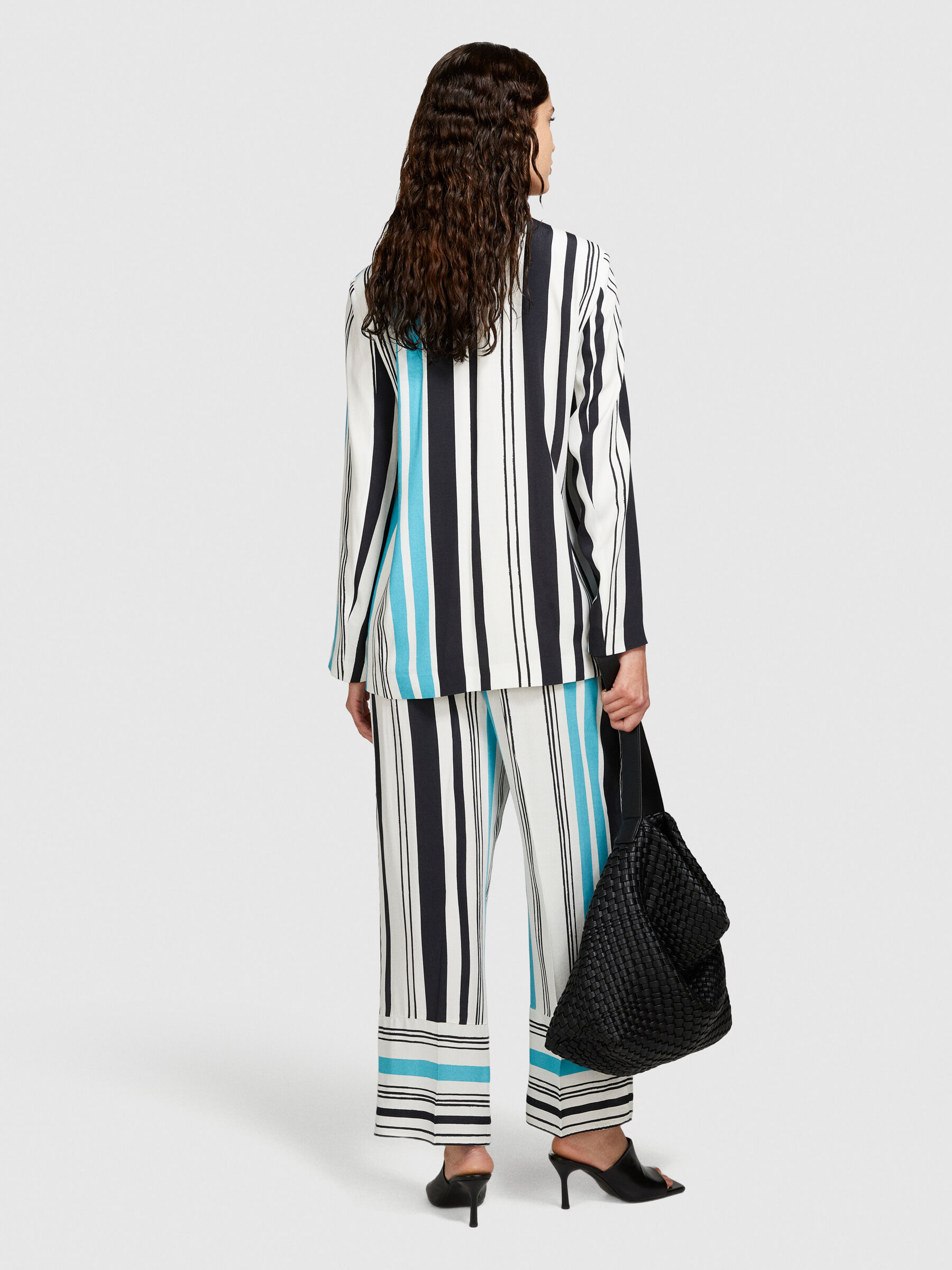 Printed blazer Women image number null