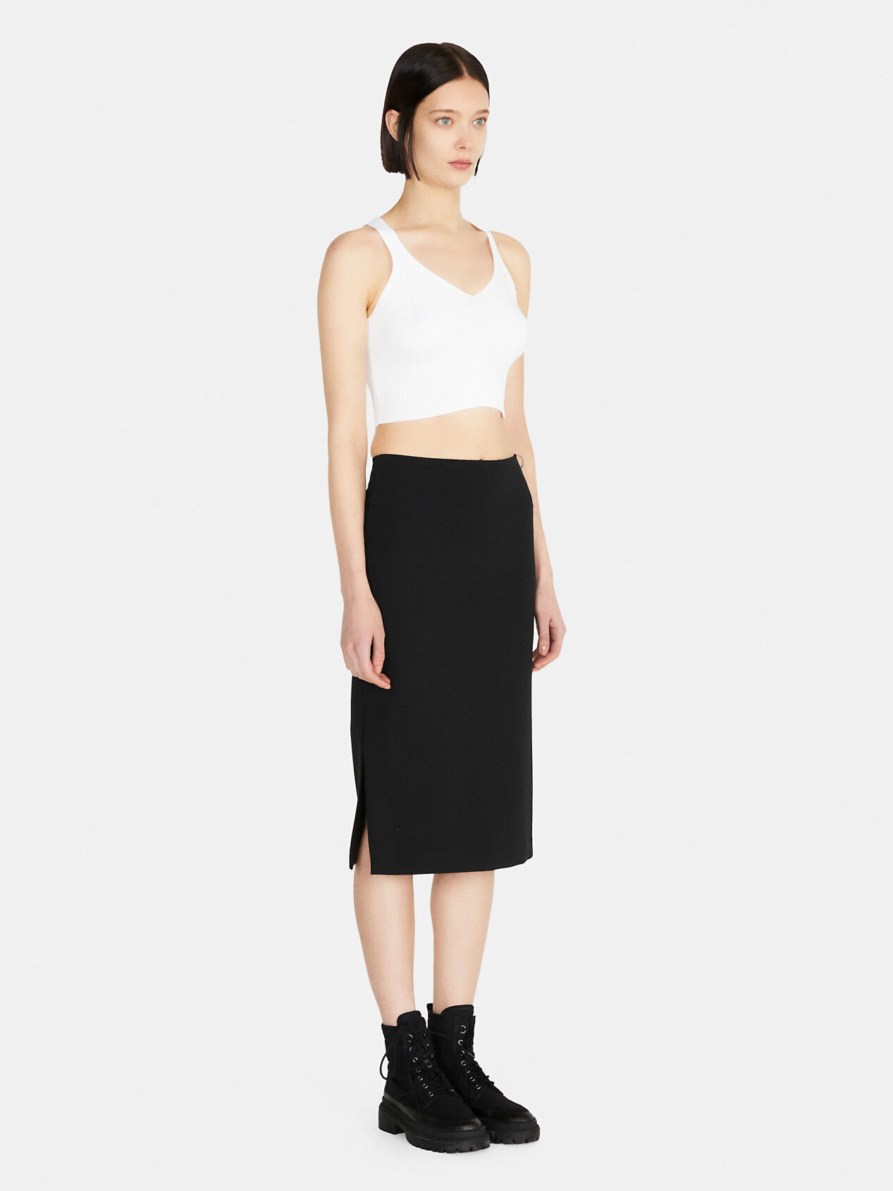 Pencil skirt on sale with slit