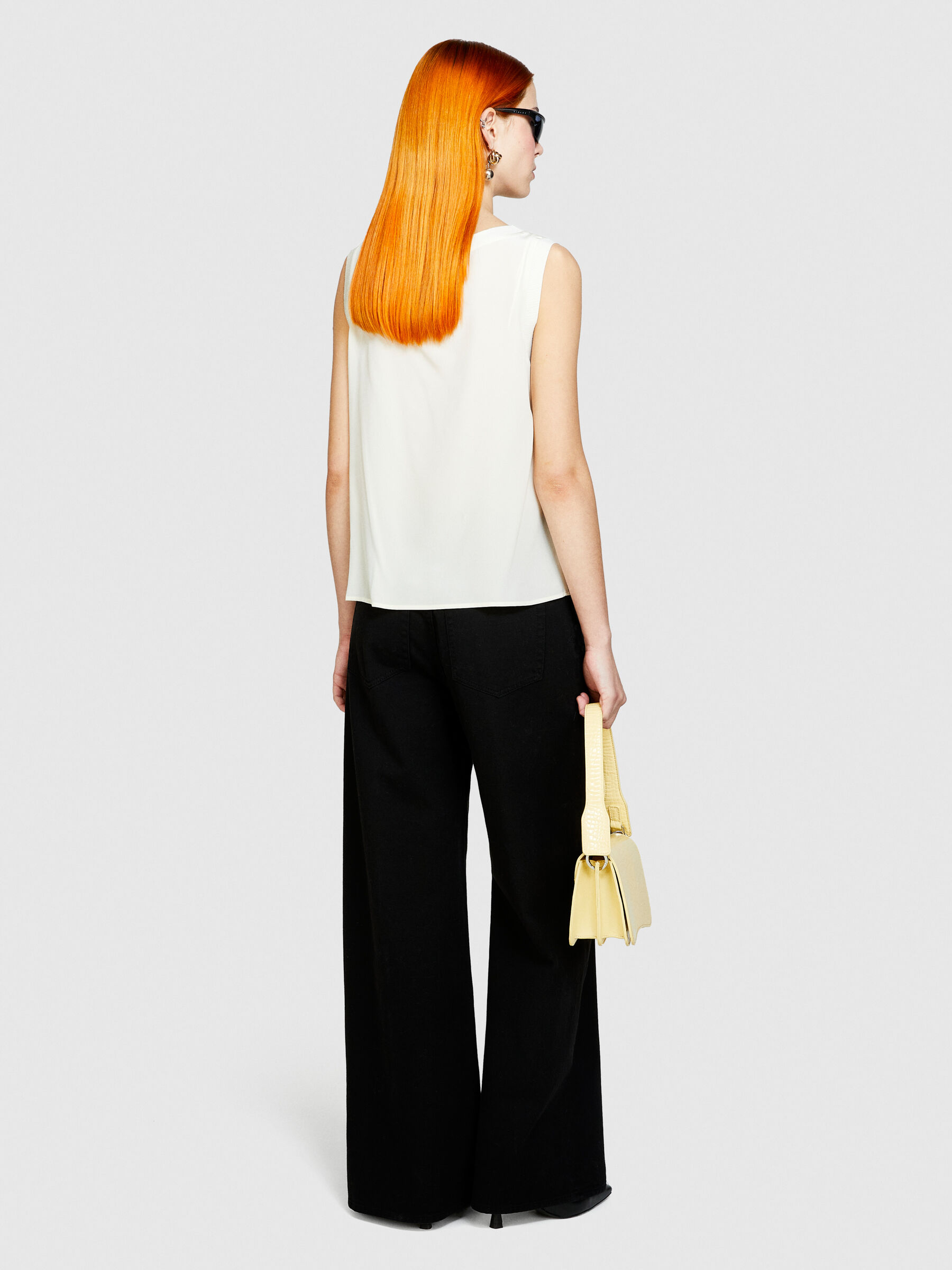 Silk top Women image number null