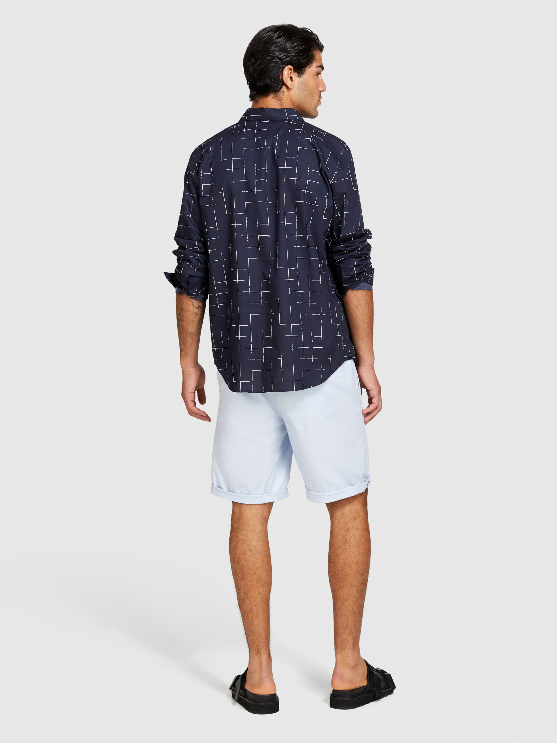 Slim fit bermudas Men image number null