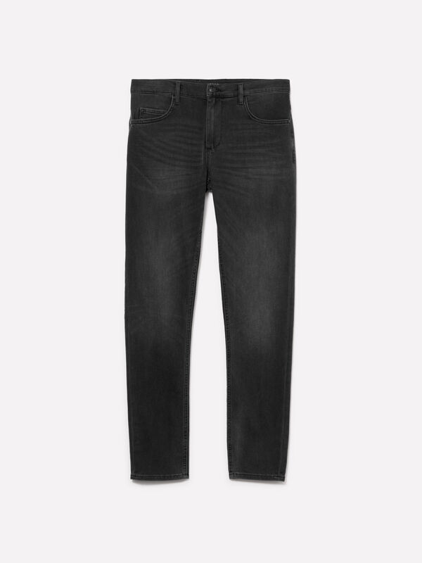 Black skinny fit Helsinki jeans - men's skinny fit jeans | Sisley